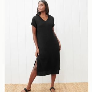 Jenni Kayne Caftan Dress Black M